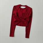 Sexy Short Backless Fixed Chest Pad Sports T-shirt Vest Women's Tight Fitting Quick Drying Slimming Yoga Suit Top Clothing