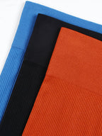 High Waisted Seamless Yoga Leggings, Ribbed Sportswear Tights, Fitness Apparel for Women, Gym and Casual Wear For Fall & Winter